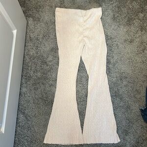 Tan ribbed pants from Urban Outfitters